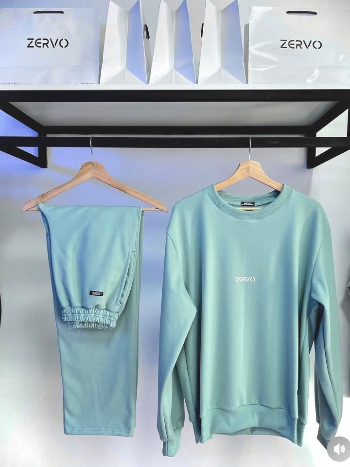 Conjunto menta ZERVO en percha